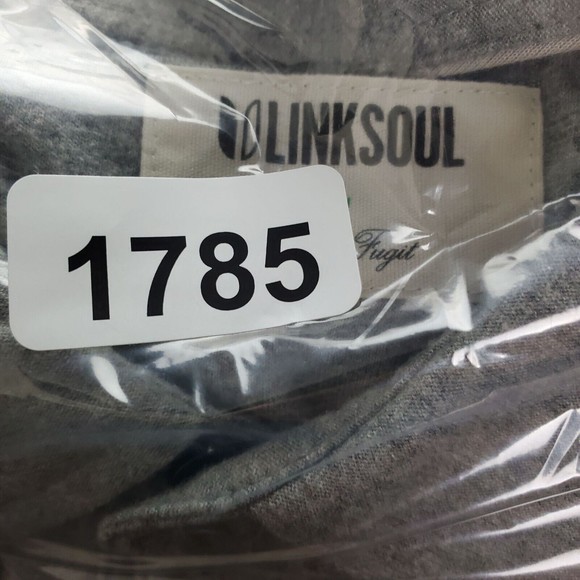 LinkSoul Polo Shirt Mens L Gray Blue Cotton Short Sleeve Telluride Golf Course - Picture 10 of 10